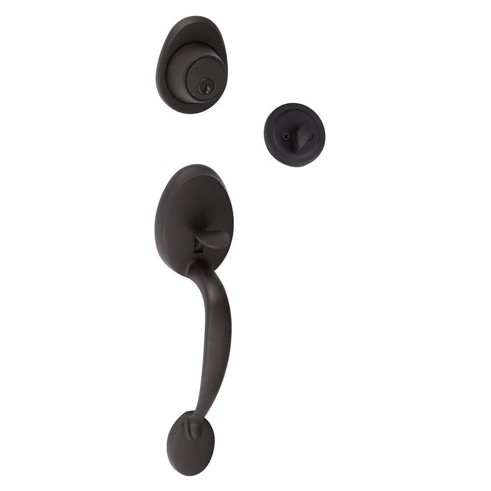 Sure-Loc Hardware Alta Entry Door Handleset - Flat Black | Seconds